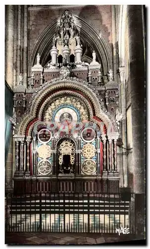 Cartes postales moderne Beauvais La Cathedrale L'Horloge