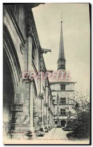 Cartes postales Nancy Cour Interieure Du Palais ducal