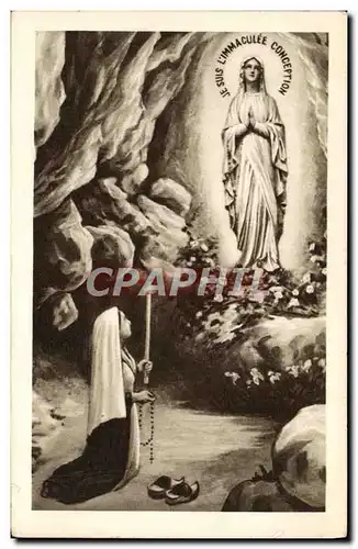 Cartes postales Lourdes L&#39apparition