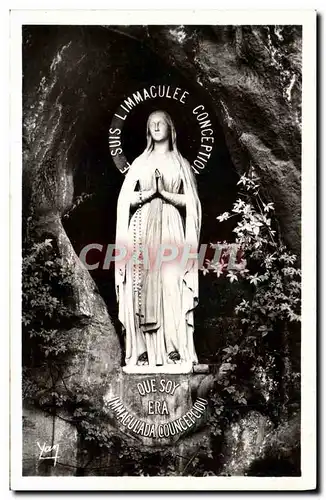 Cartes postales Lourdes La Vierge et la Mircouleuse