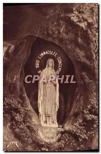 Cartes postales Lourdes La Vierge