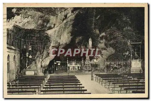 Cartes postales Lourdes La Grotte Miraculeuse