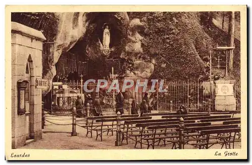 Cartes postales Lourdes La Grotte