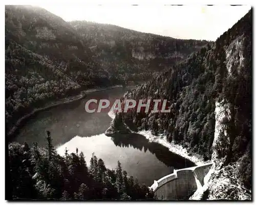 Cartes postales moderne Lac Artificiel du Doubs et Barrage Franco Suisse du Chatelot