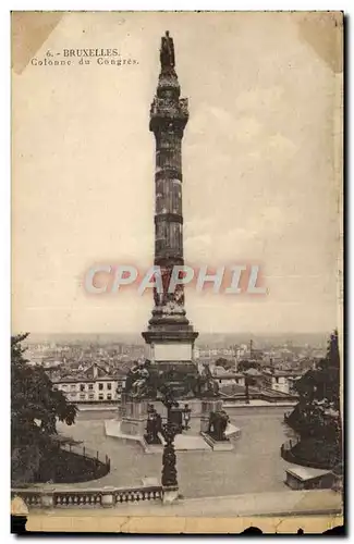 Ansichtskarte AK Bruxelles Colonne du Congres