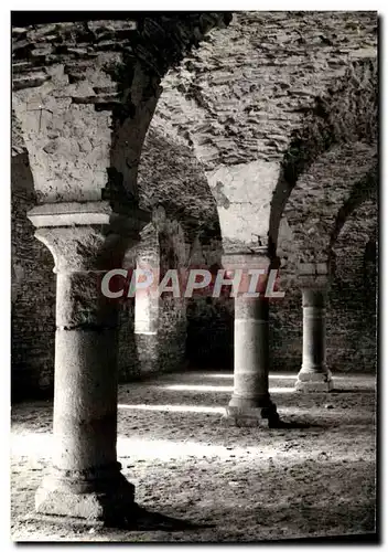 Moderne Karte Abbaye de Clermont Ruines en restauration