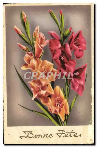 Cartes postales Bonne Fete Fleurs