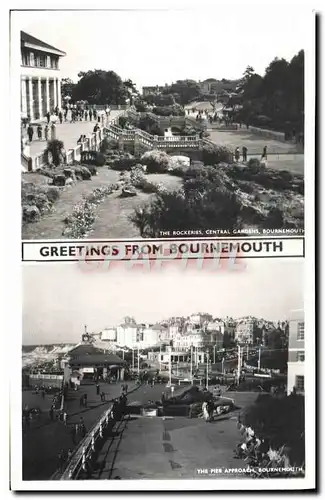 Cartes postales moderne Greetings from Bournemouth