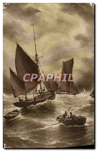 Cartes postales Bateaux de peche