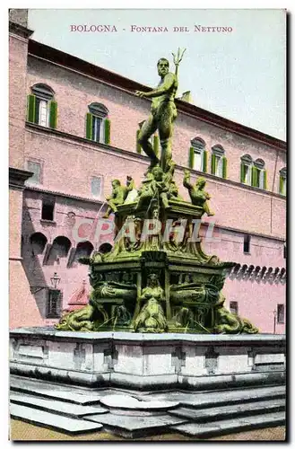 Ansichtskarte AK Bologna Fontana Del Nettuno