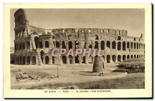 Ansichtskarte AK Roma Le Colisee Vue Exterieure