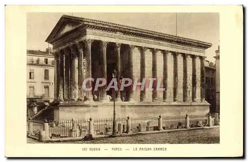 Ansichtskarte AK Nimes La Maison carree