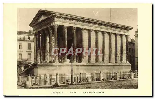 Cartes postales Nimes La Maison Carree