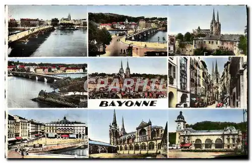 Cartes postales moderne Bayonne Vue Generale Rue Port Hotel de Ville