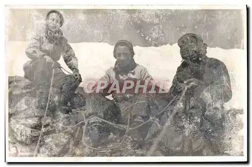 CARTE PHOTO Alpinistes