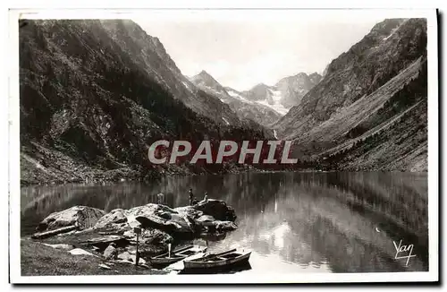 Cartes postales moderne Cauterets Lac de Gaube et le Vignemale