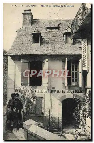 Cartes postales Lourdes Maison de Bernadette Soubirous Enfants