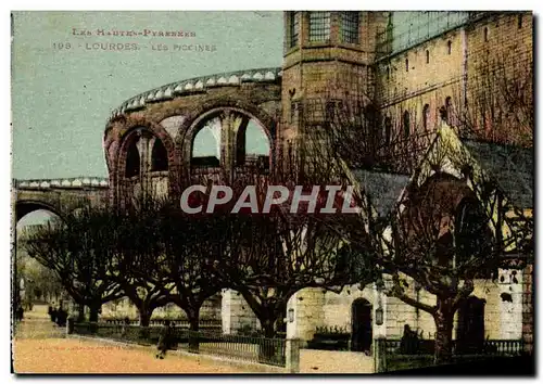 Cartes postales Lourdes Les piscines