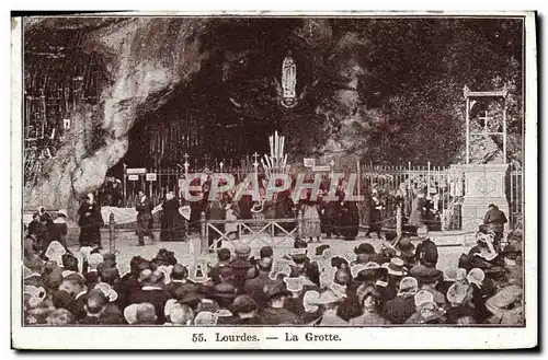 Cartes postales Lourdes La Grotte