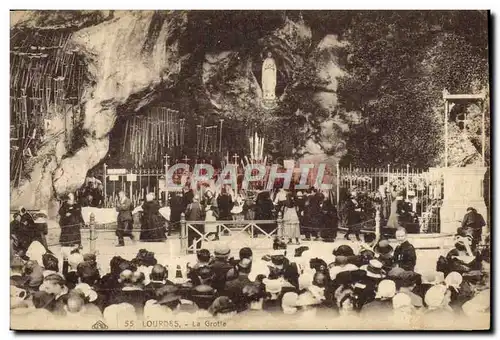 Cartes postales Lourdes La Grotte