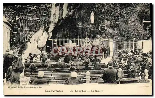 Cartes postales Lourdes La Grotte