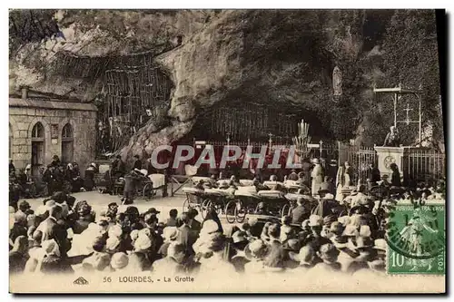 Cartes postales Lourdes La Grotte