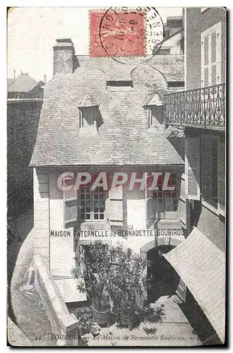 Cartes postales Lourdes La Maison de Bernadette Soubirous