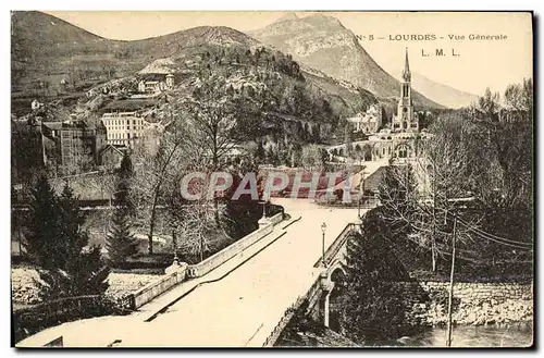 Cartes postales Lourdes Vue Generale