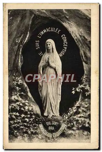 Cartes postales Lourdes La Vierge de la Grotte