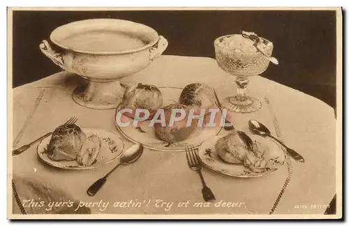 Cartes postales Cuisine