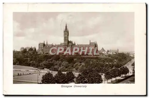 Cartes postales Glasgow University