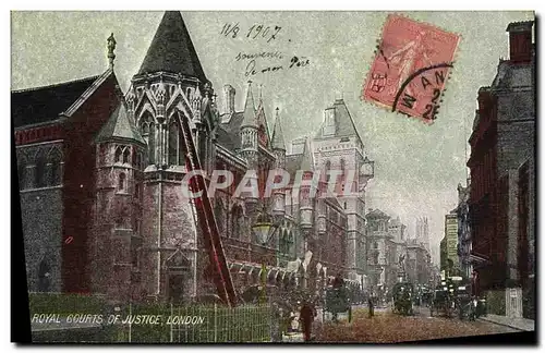 Cartes postales London Royal Courts Of Justice