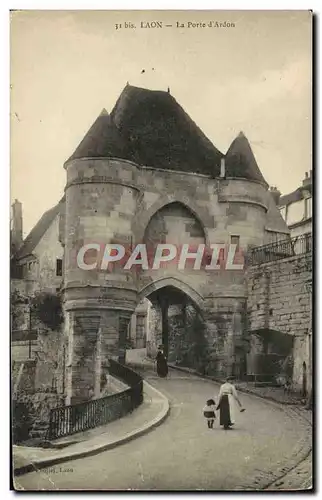 Cartes postales Laon La Porte D&#39Ardon