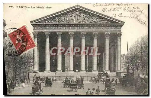 Cartes postales Paris La Madeleine