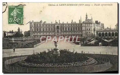 Cartes postales Chateau de Saint Germain Facade septentrionale