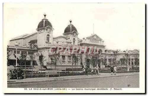 Cartes postales La Baule Sur Mer Le Casino municipal