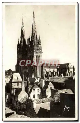 Cartes postales Quimper La Cathedrale