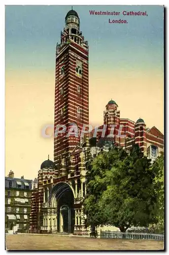 Cartes postales Westminster Cathedral London