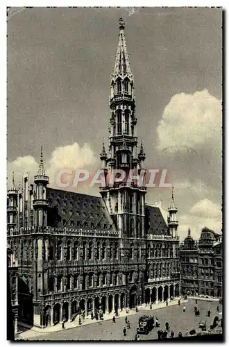 Ansichtskarte AK Bruxelles Grand Place Hotel de Ville