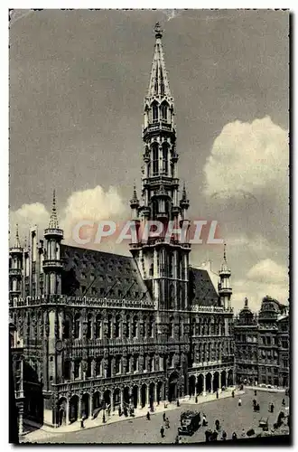 Cartes postales Bruxelles Grand Place Hotel de Ville