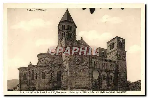 Cartes postales Saint Nectaire L&#39Eglise