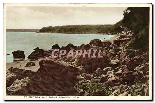 Cartes postales Priory Bay And Rocks Seaview