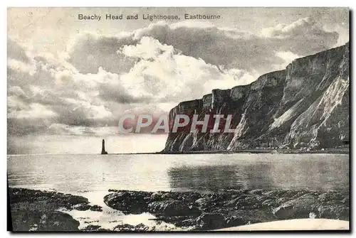 Cartes postales Beachy Head And Lighthouse Easbourne