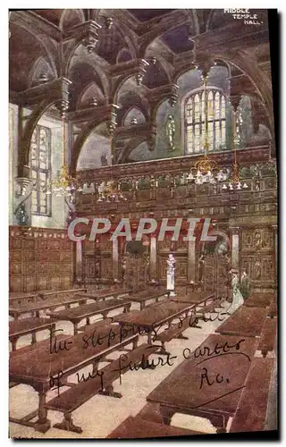 Cartes postales Middle temple Hall