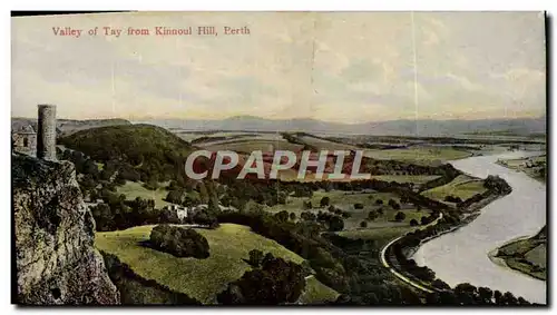 Cartes postales Valley of Tay From Kinnoul Hill Perth