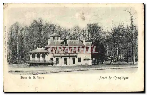 Ansichtskarte AK Compiegne Foret de Etang de St Pierre