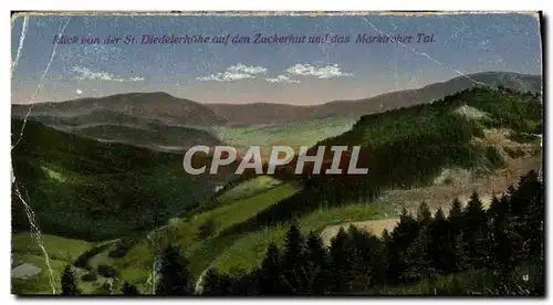 Cartes postales St Diedeterhohe auf den Zuckerhut und das Markircher Tal