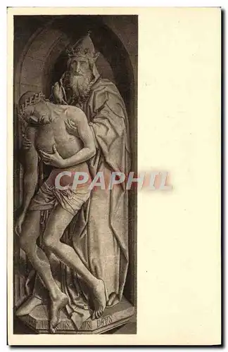 Cartes postales Meister Von Flemalie Heilige Dreieinigkeit