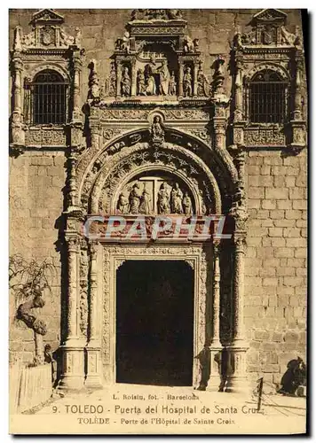 Cartes postales Toledo Puerta Del Hospltal De Santa Cruz
