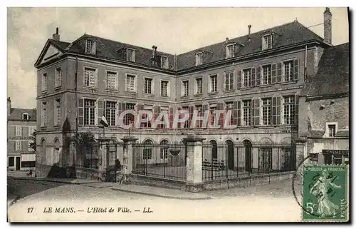 Cartes postales Le Mans L&#39Hotel De Ville